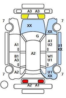 Аукционный лист TOYOTA VITZ 2013