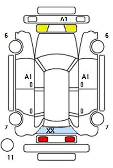 Аукционный лист VOLKSWAGEN GOLF VARIANT 2019