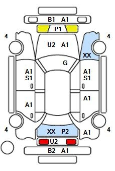 Аукционный лист TOYOTA COROLLA AXIO 2014