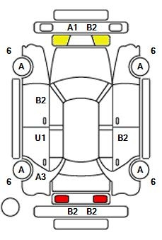 Аукционный лист AUDI A3 2018