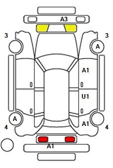 Аукционный лист AUDI SQ2 2020