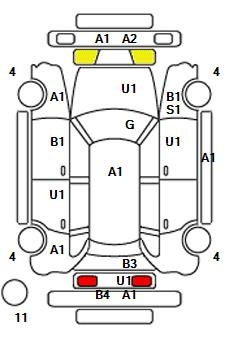 Аукционный лист TOYOTA PRIUS 2011