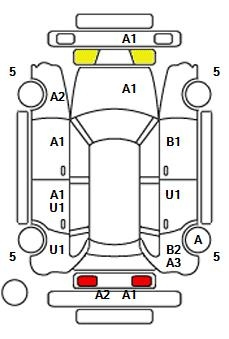 Аукционный лист AUDI A3 2014