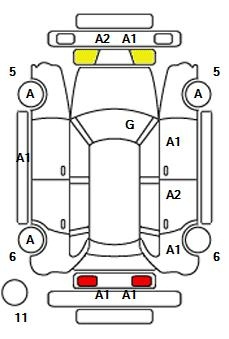 Аукционный лист TOYOTA PRIUS 2013