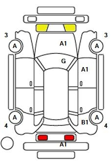 Аукционный лист AUDI A4 2014