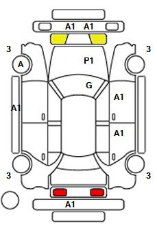 Аукционный лист AUDI A3 2016