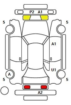 Аукционный лист VOLKSWAGEN UP 2014