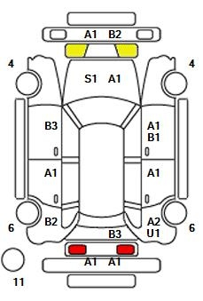Аукционный лист DAIHATSU TANTO 2012