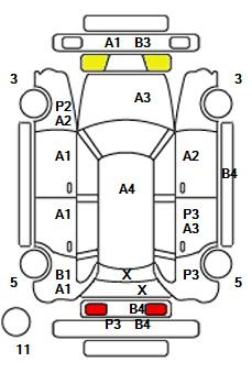 Аукционный лист SUBARU SAMBAR 2017