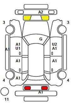 Аукционный лист TOYOTA PRIUS 2020