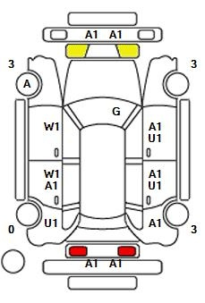 Аукционный лист MERCEDES BENZ GLE CLASS 2019