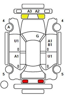 Аукционный лист MERCEDES BENZ E CLASS 2016