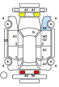 Аукционный лист AUDI A3 2012