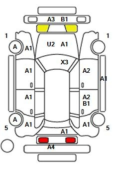 Аукционный лист AUDI A4 2015