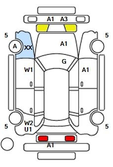 Аукционный лист MERCEDES BENZ E CLASS WAGON 2018