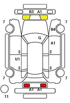 Аукционный лист PEUGEOT 2008 2015