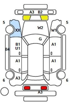 Аукционный лист HONDA FREED 2012