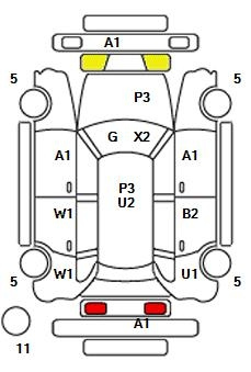 Аукционный лист TOYOTA VITZ 2008