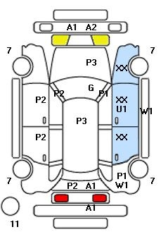 Аукционный лист TOYOTA VITZ 2008