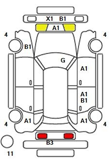Аукционный лист TOYOTA VITZ 2014