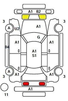 Аукционный лист AUDI A4 2013