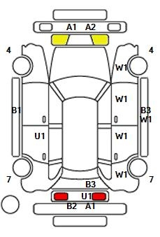 Аукционный лист HONDA FIT 2012