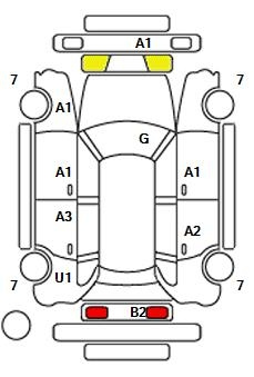 Аукционный лист HONDA FIT 2022