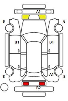 Аукционный лист AUDI Q3 2012