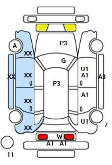 Аукционный лист TOYOTA BB 2013