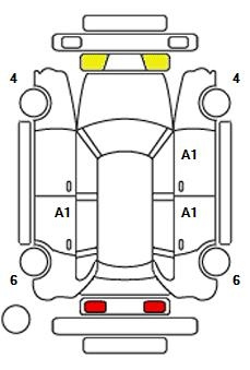 Аукционный лист TOYOTA VITZ 2015