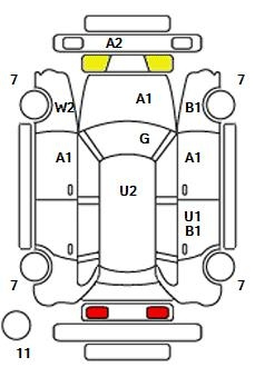 Аукционный лист VOLKSWAGEN GOLF 2015