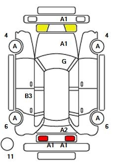 Аукционный лист VOLKSWAGEN GOLF 2014