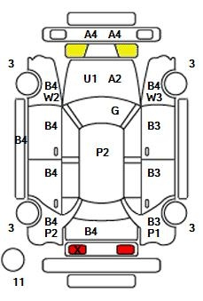 Аукционный лист TOYOTA CROWN 2014