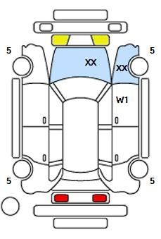 Аукционный лист SUBARU IMPREZA 2022