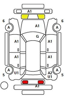 Аукционный лист AUDI A7 2016