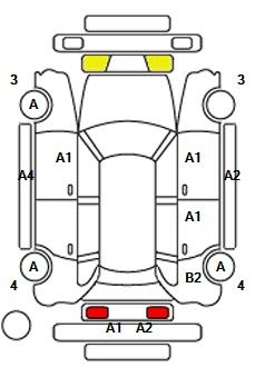 Аукционный лист AUDI A6 2016