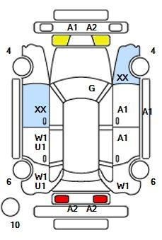 Аукционный лист TOYOTA PROBOX 2017