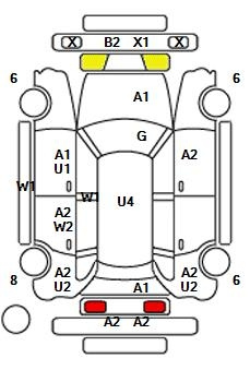Аукционный лист TOYOTA HIACE 2012