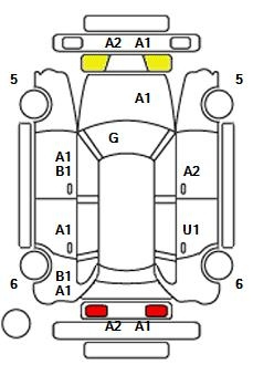 Аукционный лист AUDI A3 2016