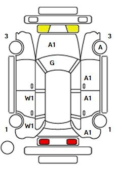Аукционный лист TOYOTA COROLLA TOURING 2020