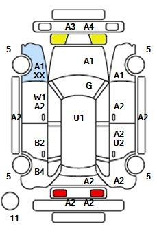 Аукционный лист TOYOTA COROLLA TOURING 2020
