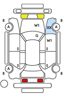 Аукционный лист BMW 5 SERIES 2018