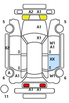 Аукционный лист VOLKSWAGEN GOLF 2016