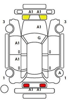 Аукционный лист AUDI A5 2015