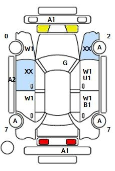Аукционный лист BMW 5 SERIES 2010