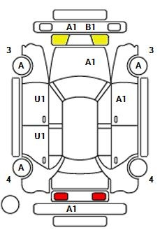 Аукционный лист BMW 3 SERIES 2019