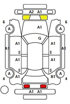 Аукционный лист BMW 5 SERIES 2019