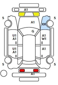 Аукционный лист BMW X3 2017