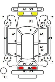 Аукционный лист TOYOTA PRIUS 2010