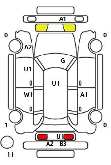 Аукционный лист SUBARU FORESTER 2016